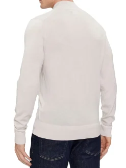 Lupetto in lana merino beige