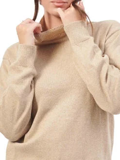 Lupetto manica lunga lurex oro