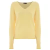 Maglia Blaky con scollo a V giallo