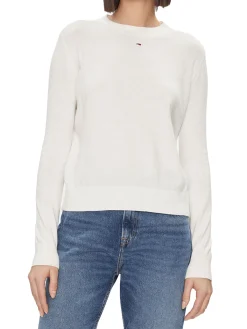 Maglia girocollo Essential regular fit bianco