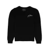 Maglia girocollo manica lunga Bares nero/panna