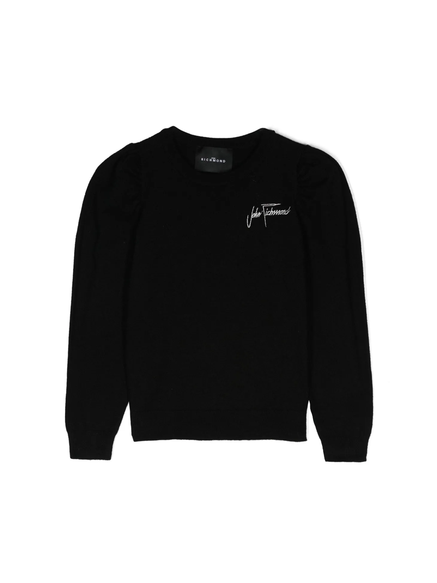 Maglia girocollo manica lunga Bares nero/panna