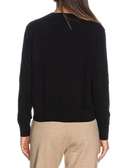 Maglia girocollo nero