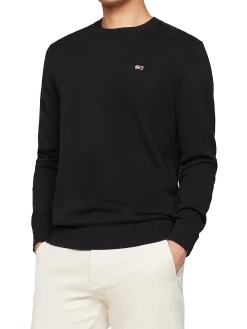 Maglia girocollo TJM essential Slim fit nero
