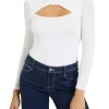 Maglia twisted yoke mena bianco