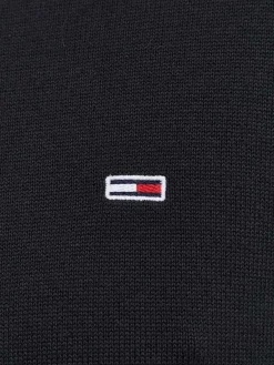 Maglione a girocollo slim essential nero