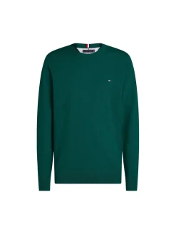 Maglione girocollo 1985 in cotone verde