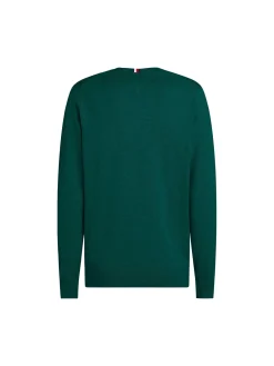 Maglione girocollo 1985 in cotone verde