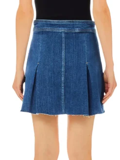 Minigonna cross jeans denim medio