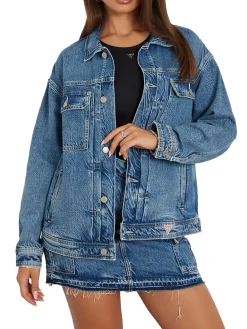 Minigonna Vivette jeand denim medio