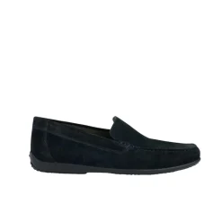 Mocassino Ascanio suede blu