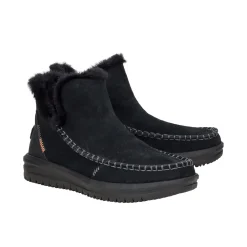 Mocassino Camden suede nero