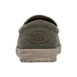 Mocassino Mikka Braided verde militare