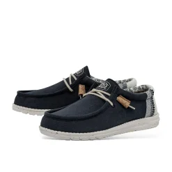 Mocassino Wally Break Stitch blu