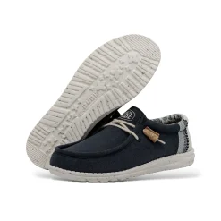 Mocassino Wally Break Stitch blu