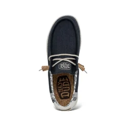Mocassino Wally Break Stitch blu