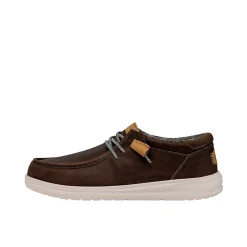 Mocassino Wally craft leather moro