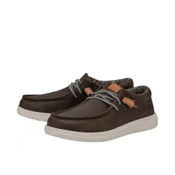 Mocassino Wally craft leather moro