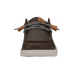 Mocassino Wally craft leather moro