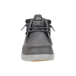 Mocassino Wally mid classic grigio/nero
