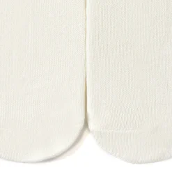 Pantacollant in cotone panna