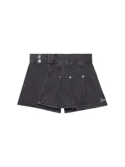 Pantagonna in jeans color grigio antracite