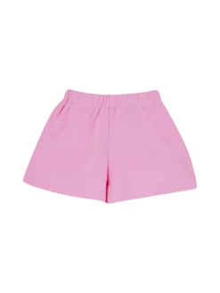 Pantaloncino con pences fucsia