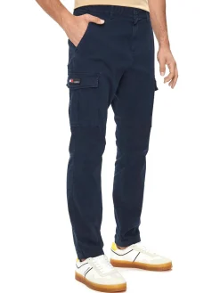 Pantalone cargo austin blu