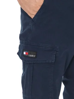 Pantalone cargo austin blu