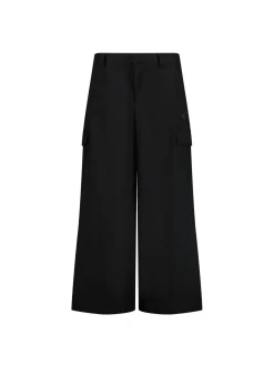 Pantalone cargo dry knit nero