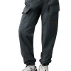 Pantalone cargo essential grigio