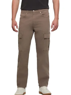 Pantalone cargo Julianne marrone