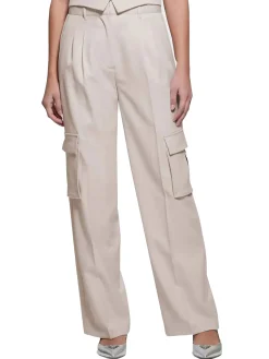 Pantalone cargo Matea beige