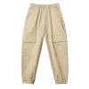 Pantalone cargo teen parachute beige