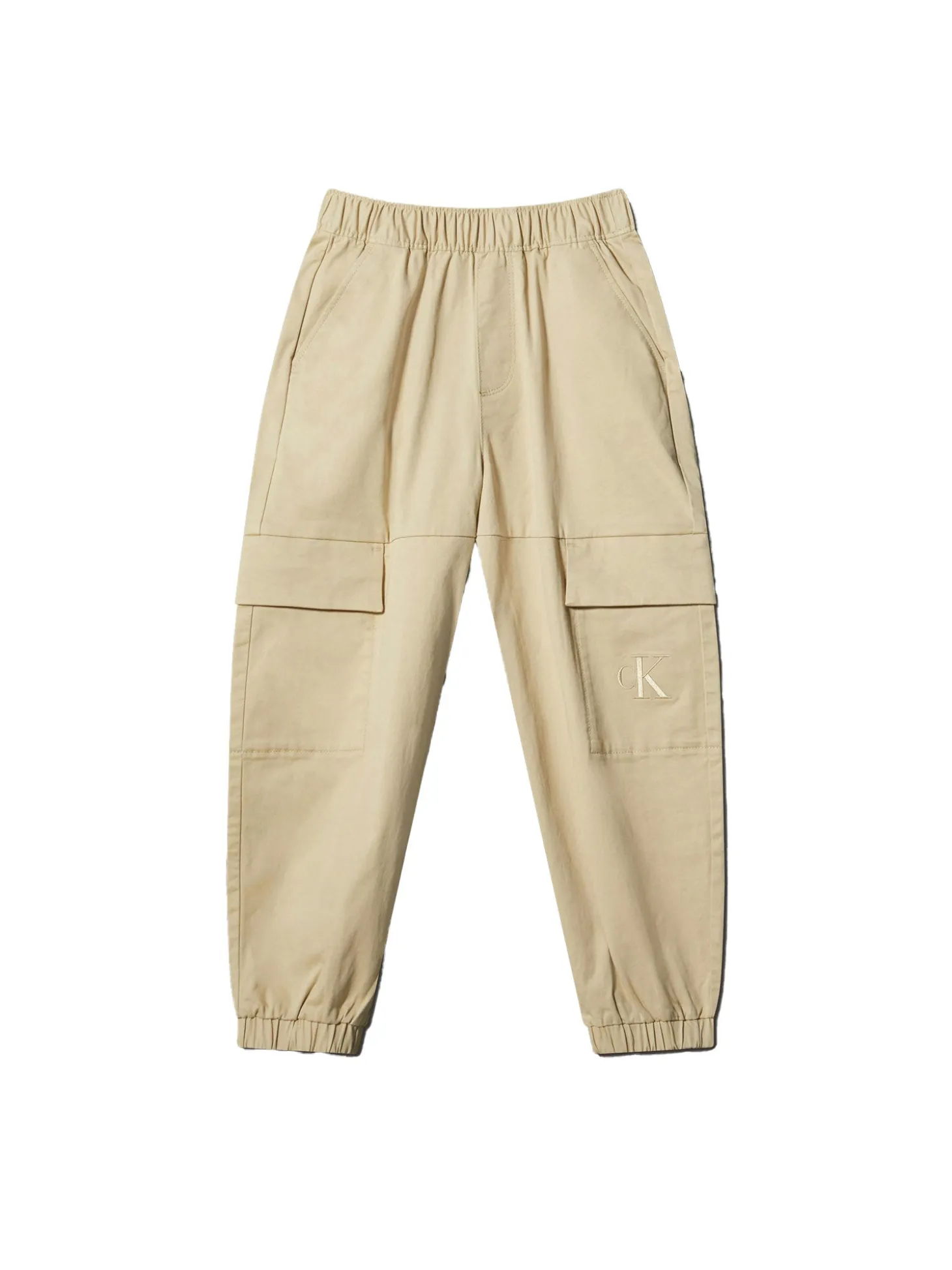 Pantalone cargo teen parachute beige