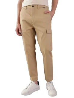 Pantalone cargo Twill beige