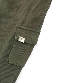 Pantalone cargo verde muschio