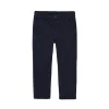 Pantalone chino basic blu