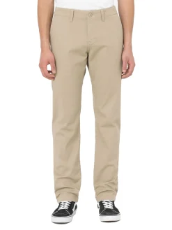 Pantalone chino con tasche posteriori kaki