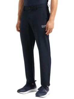 Pantalone chino in tessuto tecnico blu