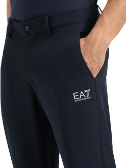 Pantalone chino in tessuto tecnico blu