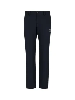 Pantalone chino in tessuto tecnico blu