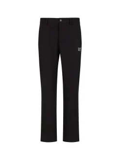 Pantalone chino in tessuto tecnico nero