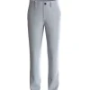 Pantalone chino lino cerimonia bambino celeste