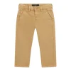 Pantalone chino neonato in cotone miele