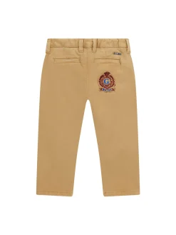 Pantalone chino neonato in cotone miele