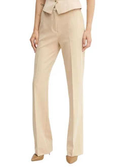 Pantalone chino new Carla crepe taupe