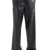 Pantalone chino palazzo nero