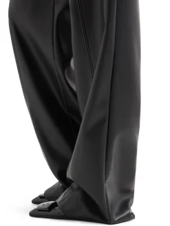 Pantalone chino palazzo nero
