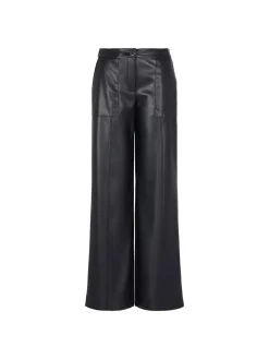 Pantalone chino palazzo nero